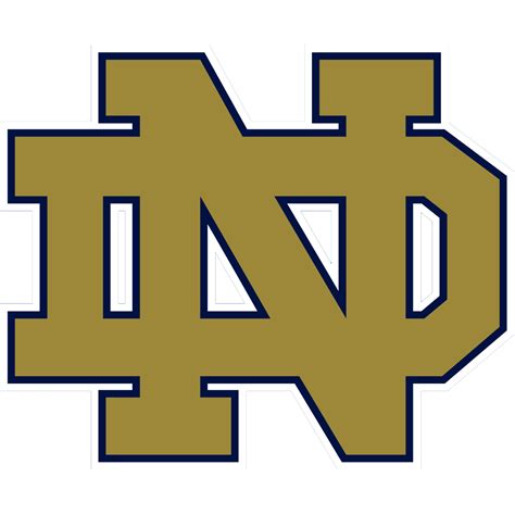 Printable Notre Dame Logo